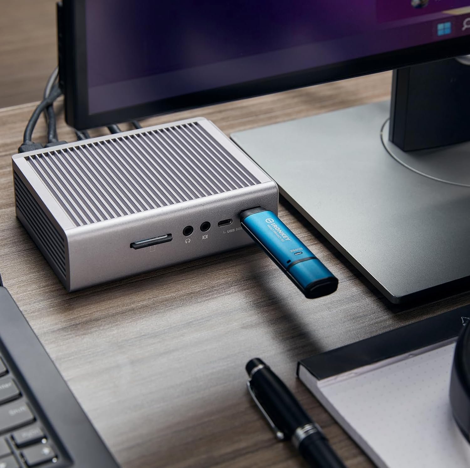 Kingston IronKey Vault Privacy 50 128GB Encrypted USB | FIPS 197 | AES-256bit | BadUSB Attack Protection | Multi-Password Options | IKVP50/128GB - Image 7