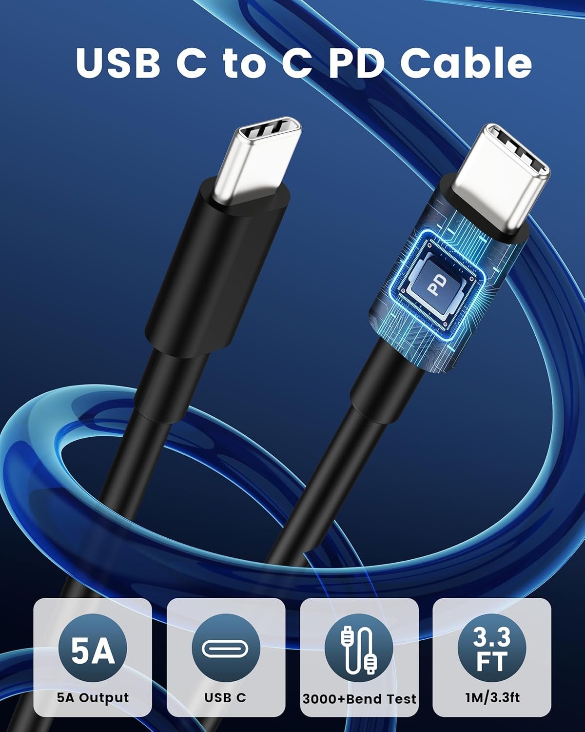 67W 3-Port Super Fast Type C Car Charger USB C for Samsung Galaxy S26 S25 S24 S23 S22 Ultra, iPhone 17/Air/16/15 Pro Max, Android, PD/QC Car Phone Adapter Accessories for Men Women + 3FT USB-C Cable - Image 6