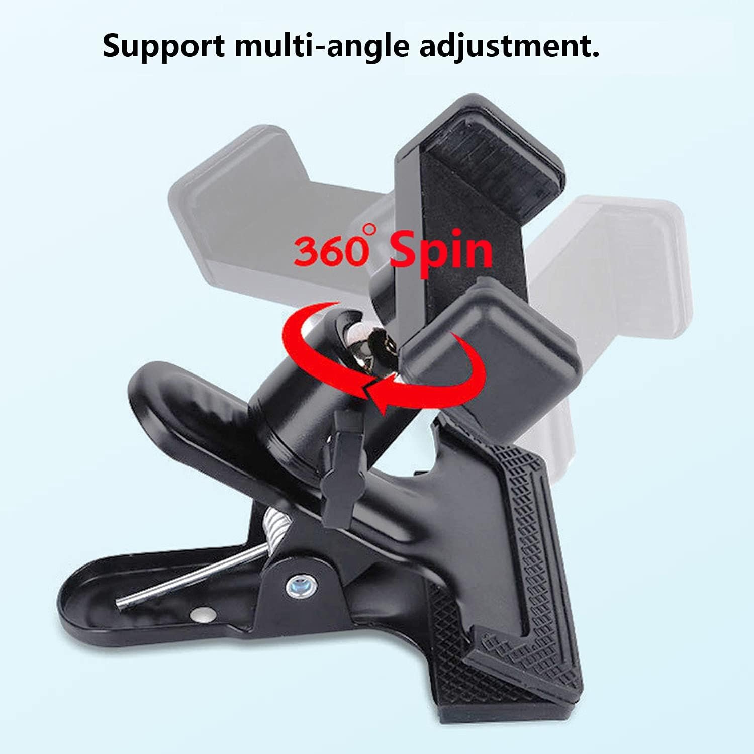 Guitar Head Phone Holder Mount for Live Broadcast Teaching Video Recording Android and iPhone Compatible Guitar/Electric Guitar/Bass/Ukulele - Image 4