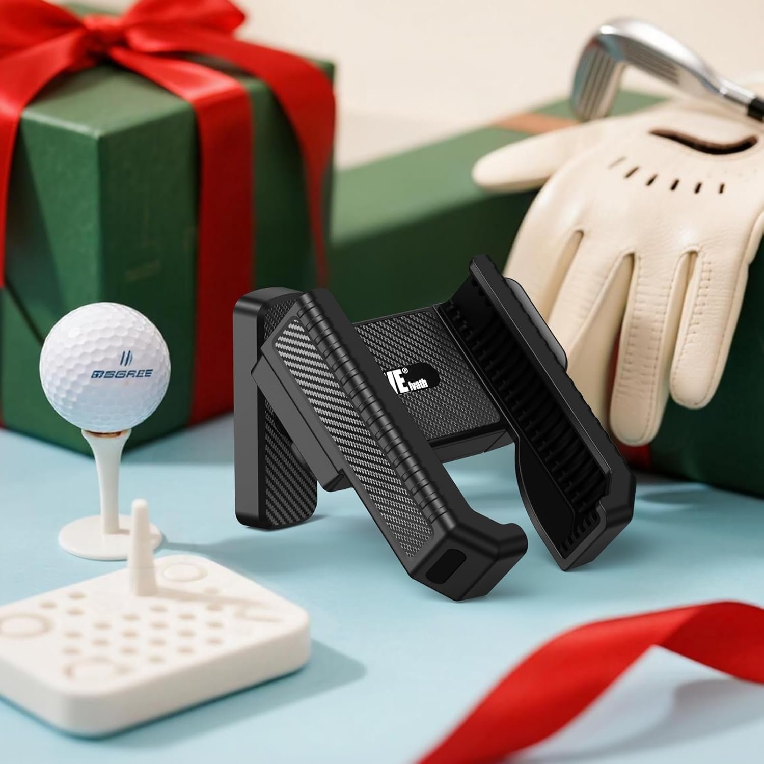 Magnetic Golf Cart Phone Holder, Rotatable Phone Mount Holder Compatible with iPhone/Galaxy/Smartphones, Golf Cart Accessories for EZGO Club Car Yamaha,Gift for Men Women - Image 8