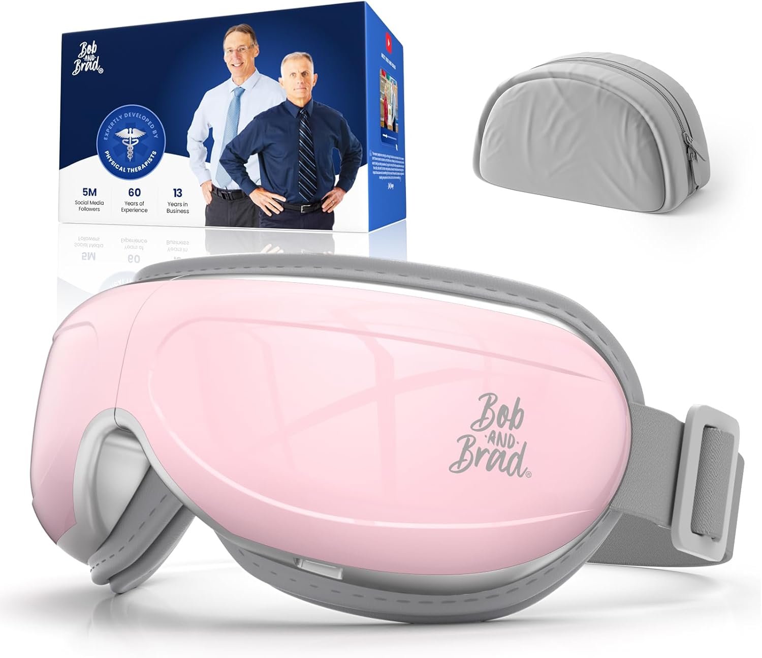 BOB AND BRAD Eye Massager FSA Eligible, EyeOasis 2 Heated Eye Massager for Dry Eyes, Temple Massager for Headache, Migraine & Tension Relief, Warm Compress Eye Massage for Stress Relief - Image 2