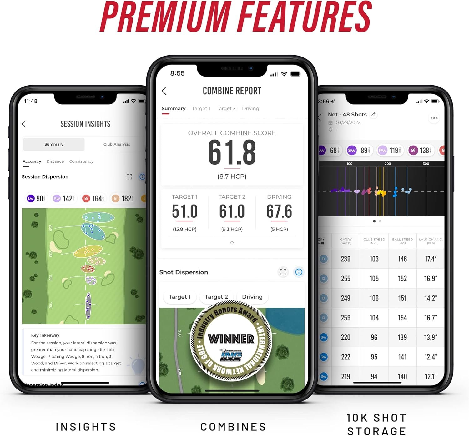 Rapsodo Mobile Launch Monitor for Golf Indoor and Outdoor Use with GPS Satellite View and Professional Level Accuracy, iPhone & iPad Only - Image 4