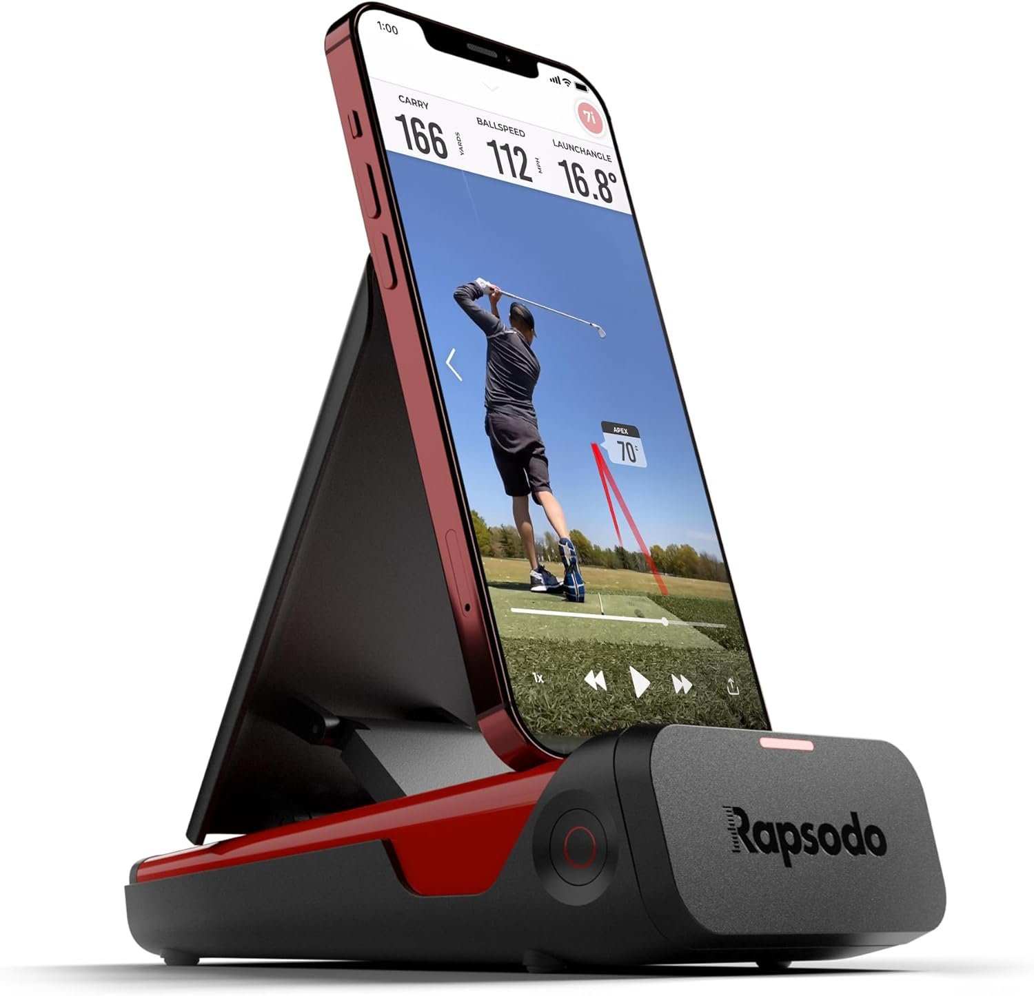 Rapsodo Mobile Launch Monitor for Golf Indoor and Outdoor Use with GPS Satellite View and Professional Level Accuracy, iPhone & iPad Only - Image 8