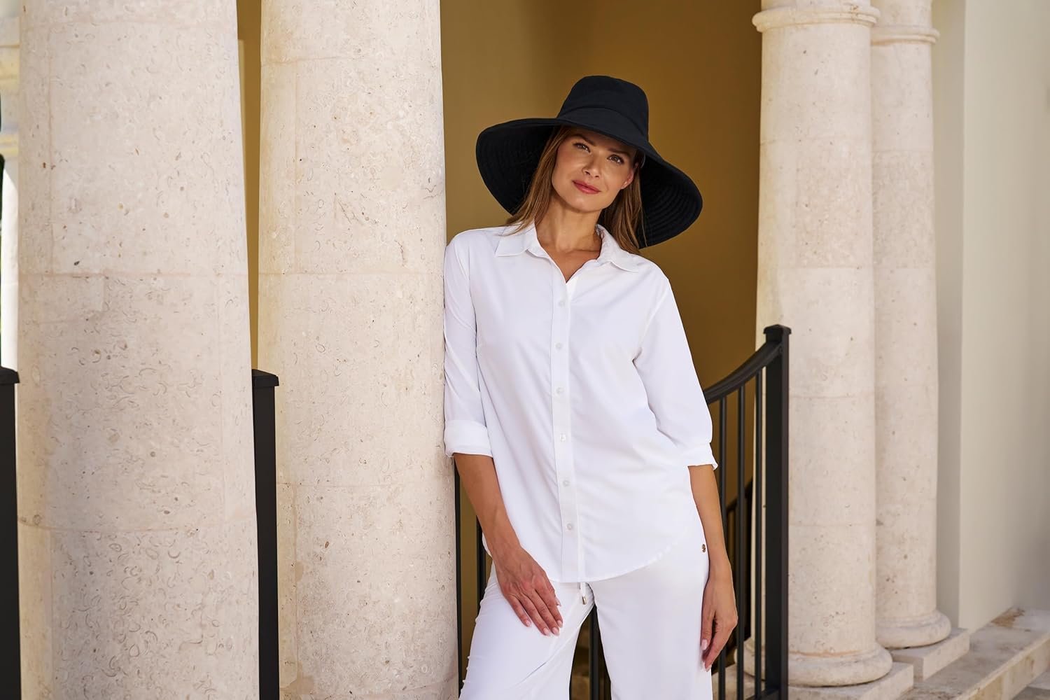 Women's Beach Hat - UPF 50+ Sun Protection - Brittany - Image 3