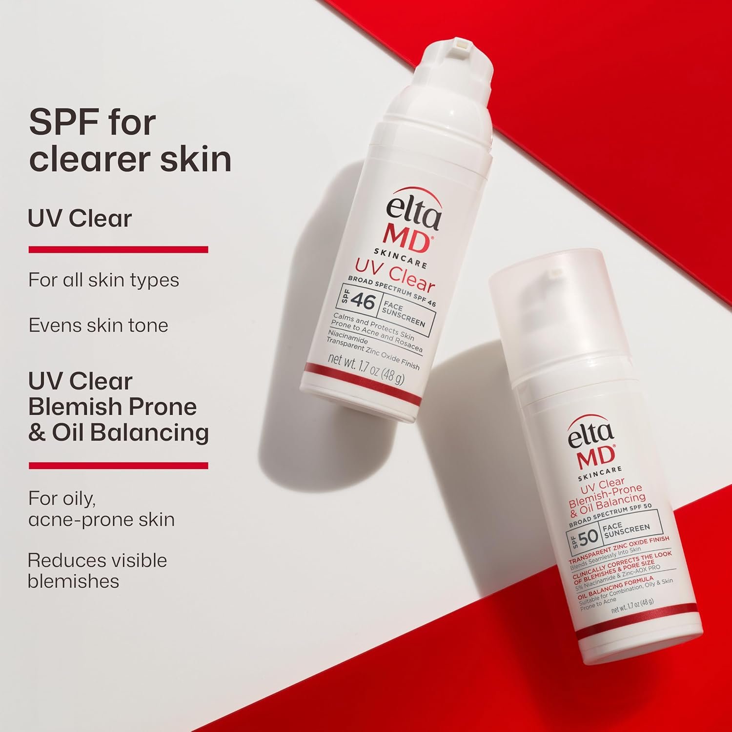 EltaMD UV Clear Tinted Face Sunscreen SPF 46, Oil Free Sunscreen for Sensitive Skin with Zinc Oxide, Dermatologist Recommended - Image 15