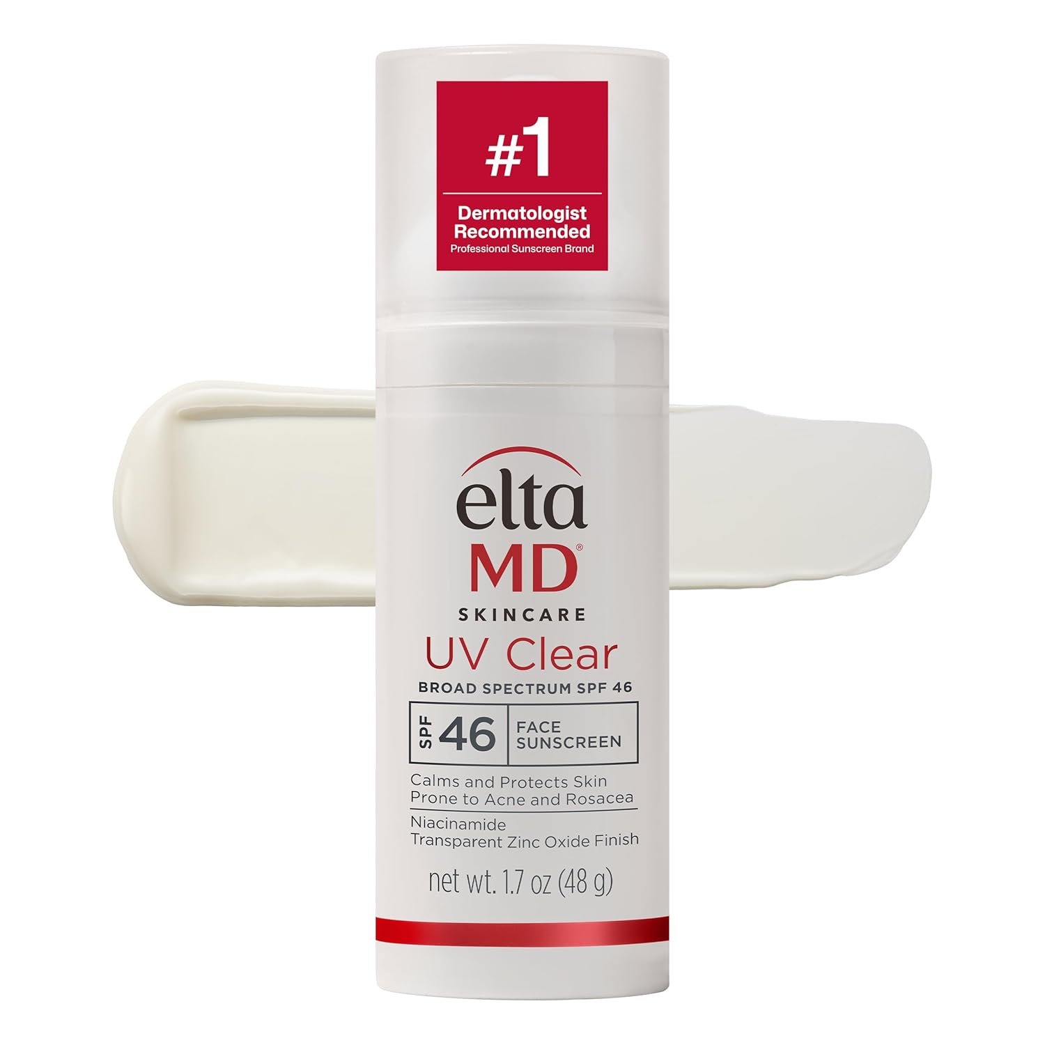 EltaMD UV Clear Tinted Face Sunscreen SPF 46, Oil Free Sunscreen for Sensitive Skin with Zinc Oxide, Dermatologist Recommended - Image 2
