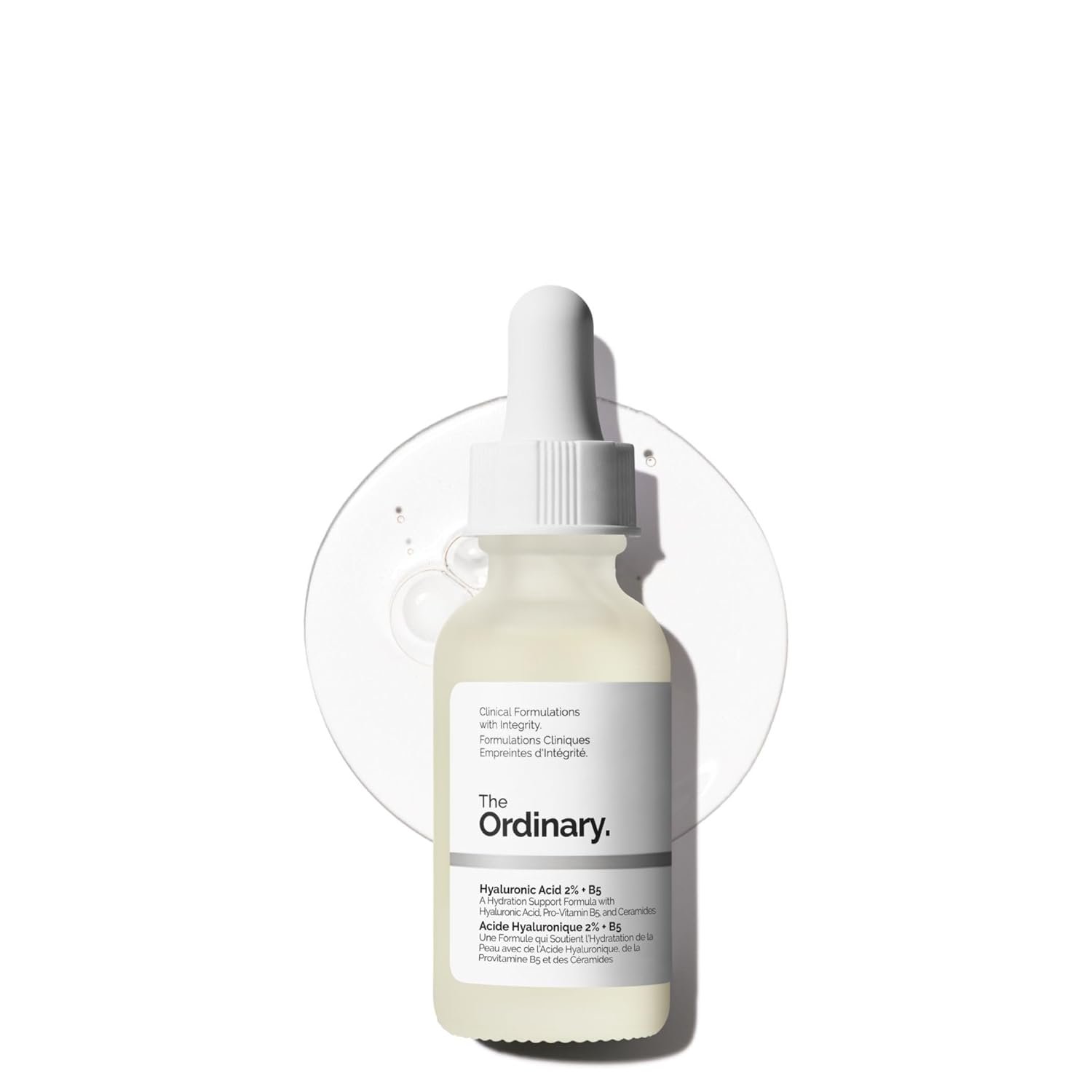 The Ordinary Hyaluronic Acid 2% + B5 (with Ceramides), Multi-Depth Hydration Serum for Plumper, Smoother Skin - Image 2